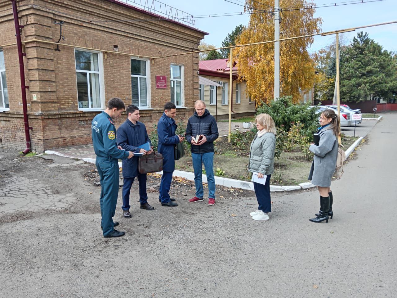 В Ейском районе проверили объекты здравоохранения
