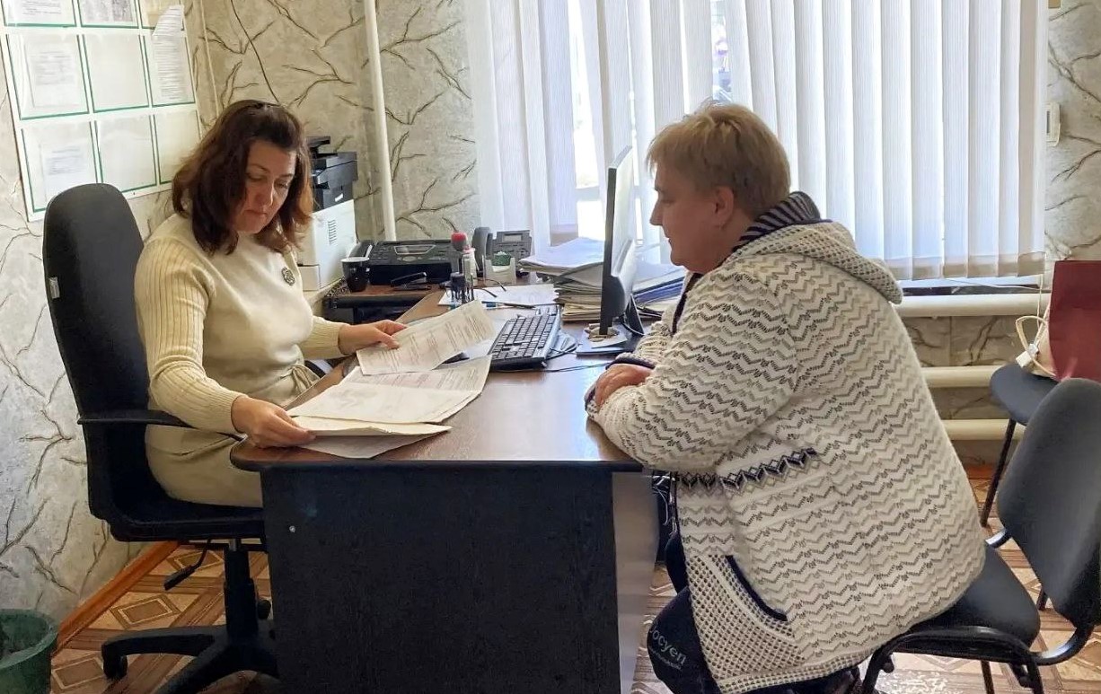 В Отрадненском районе прием по оказанию бесплатной юридической помощи провела Анжелика Сокотущенко