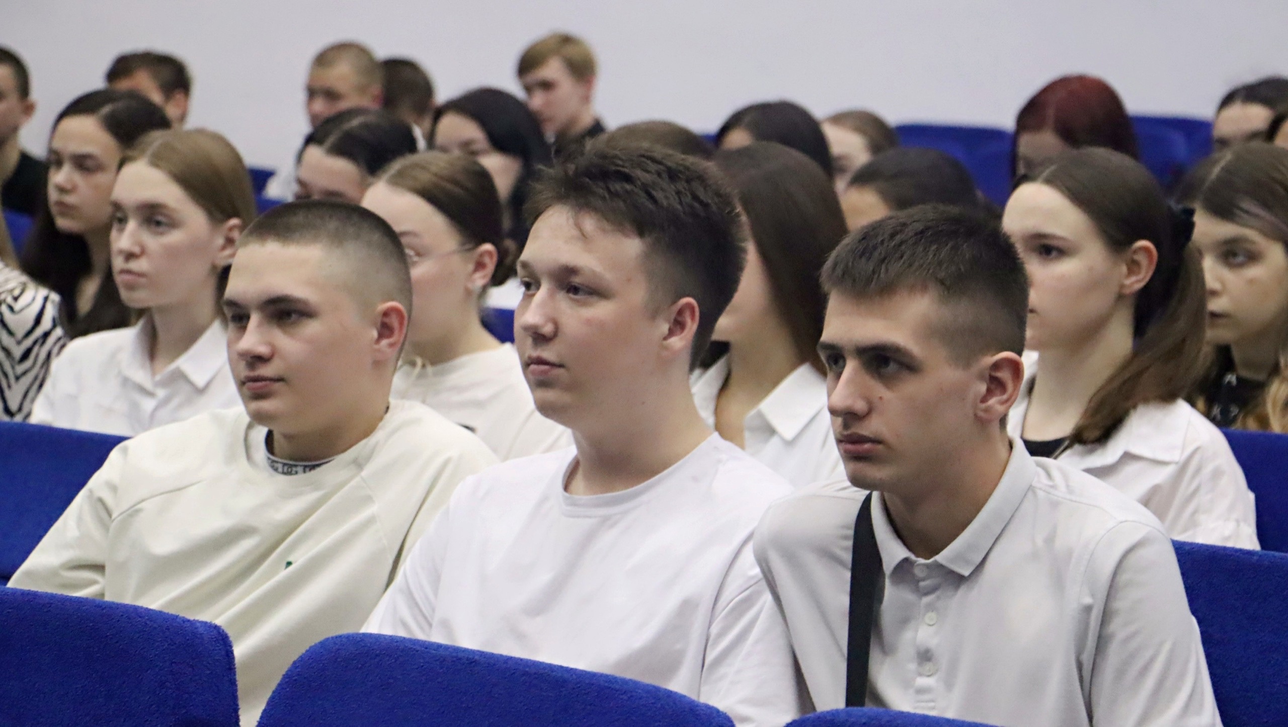 В Брюховецком аграрном колледже состоялась встреча студентов первого и второго курсов