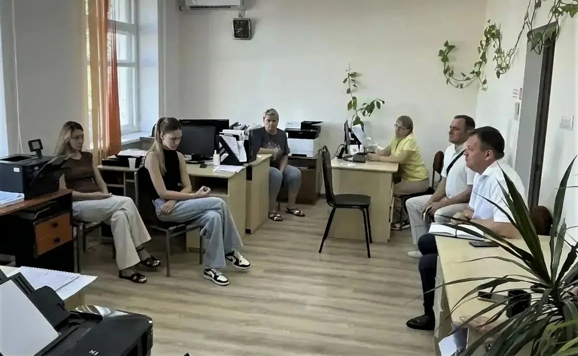 Коллеги из отдела по Северскому району встретились с заместителем главы районной администрации