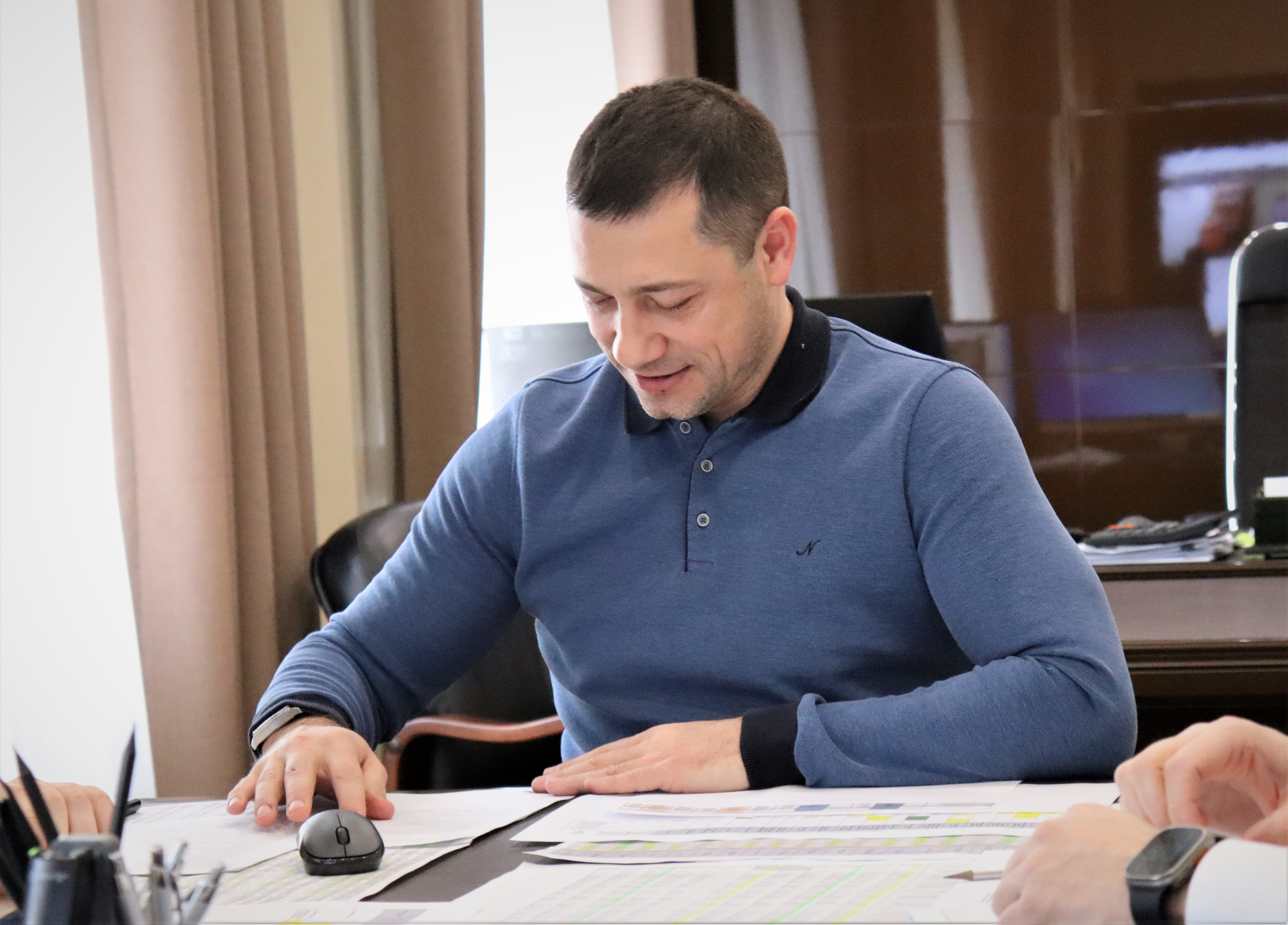Директор Краевого БТИ Василий Кихаев обсудил увеличение объемов работ с начальниками отделов