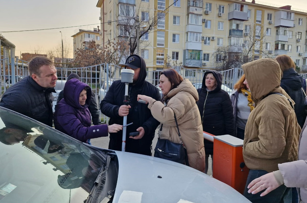 Обмен опытом работы на ГНСС-приемнике продолжается