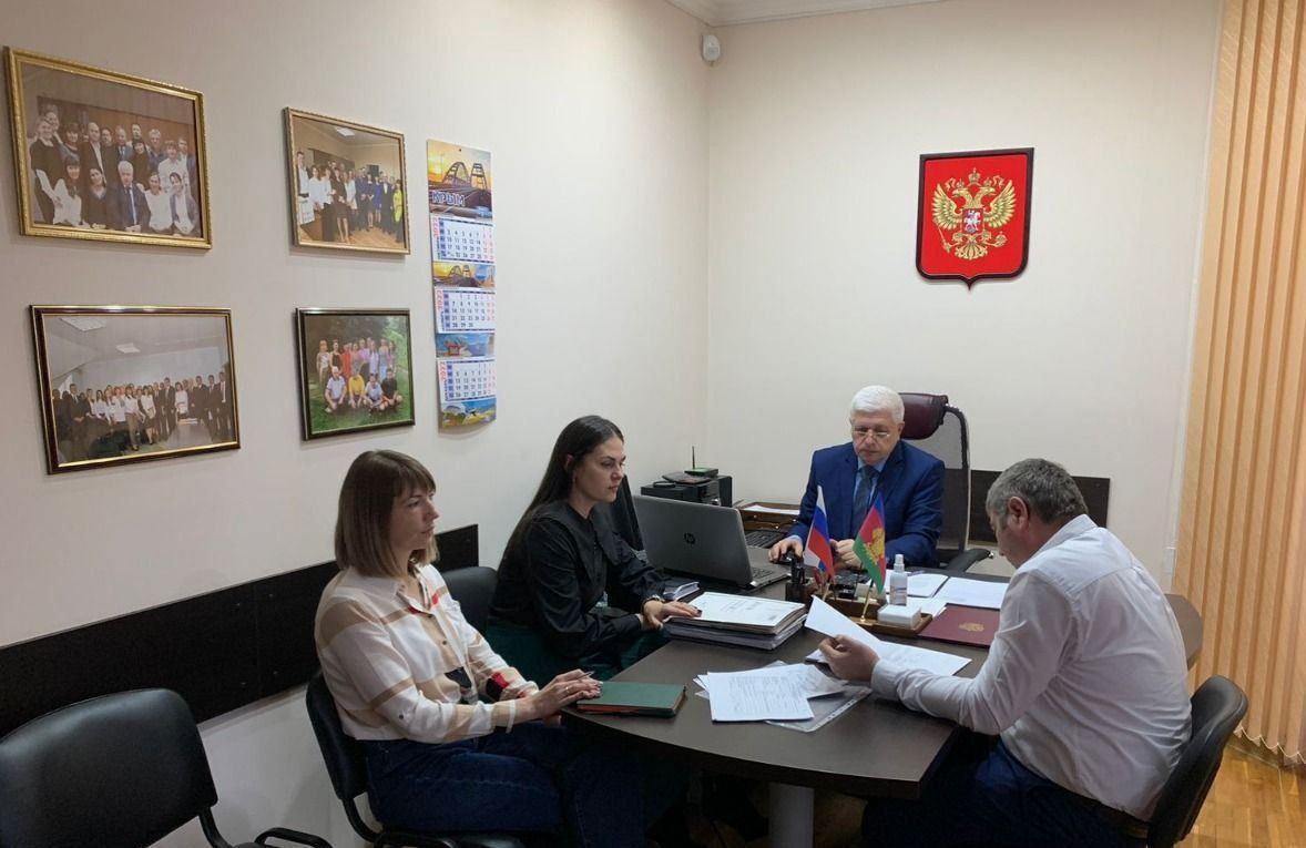 Состоялась рабочая встреча в межмуниципальном отделе по Абинскому и Крымскому районам Управления Росреестра по Краснодарскому краю